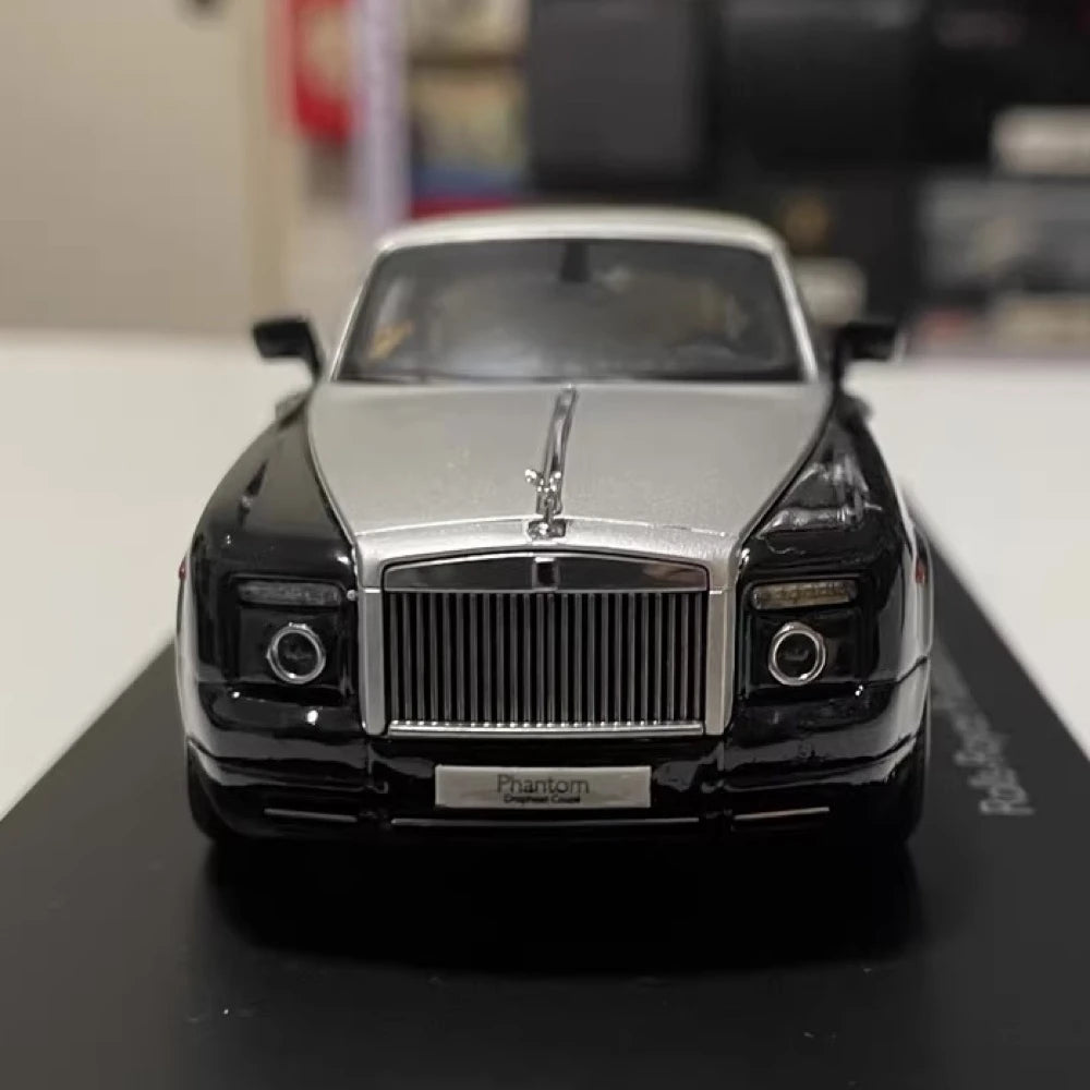 [Kyosho] 1:43 Rolls-Royce 2007 Phantom Drophead Black Model Car Die-Cast