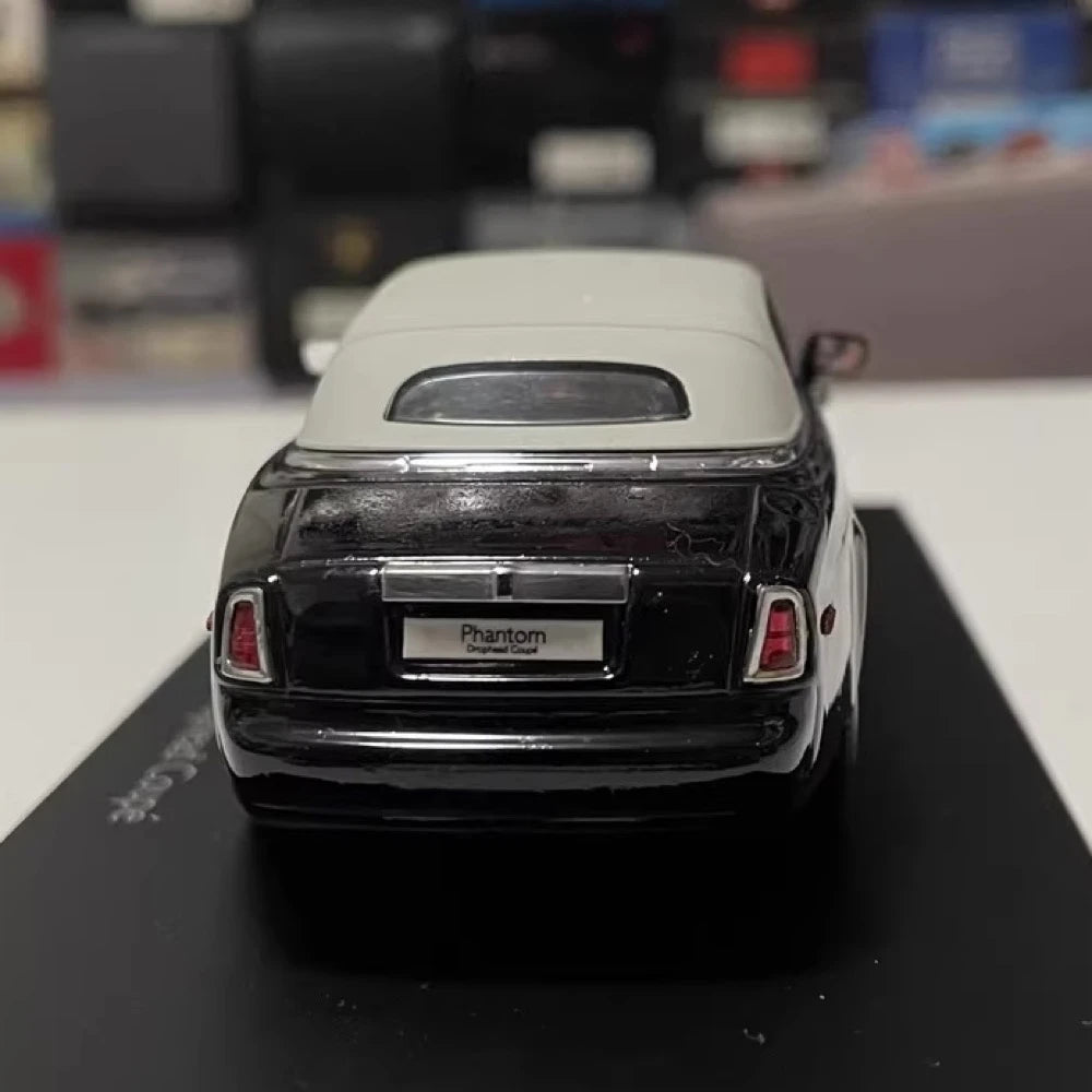 [Kyosho] 1:43 Rolls-Royce 2007 Phantom Drophead Black Model Car Die-Cast
