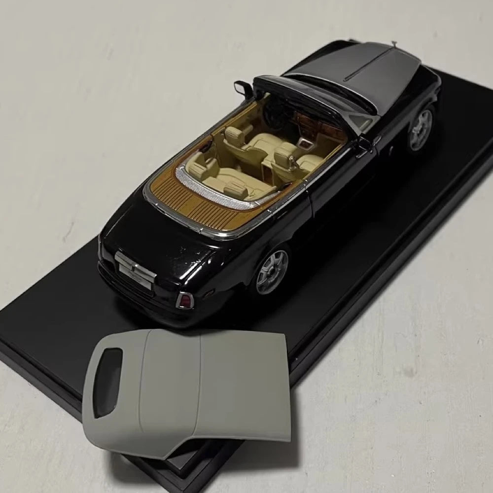 [Kyosho] 1:43 Rolls-Royce 2007 Phantom Drophead Black Model Car Die-Cast