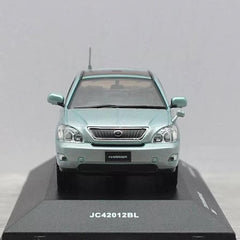 [Kyosho] 1:43 Toyota 2006 Harrier XU30 Blue Model Car Die-Cast