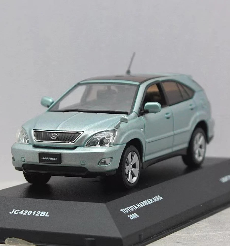 [Kyosho] 1:43 Toyota 2006 Harrier XU30 Blue Model Car Die-Cast