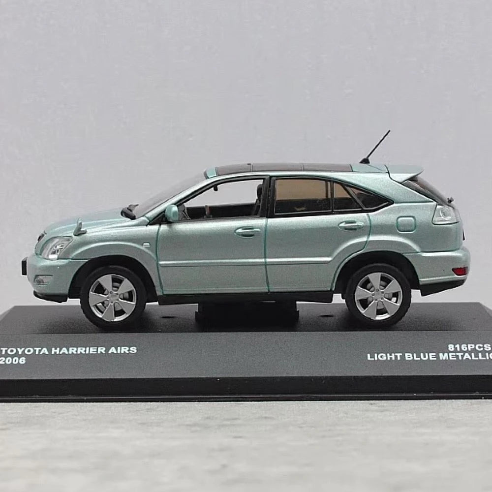 [Kyosho] 1:43 Toyota 2006 Harrier XU30 Blue Model Car Die-Cast