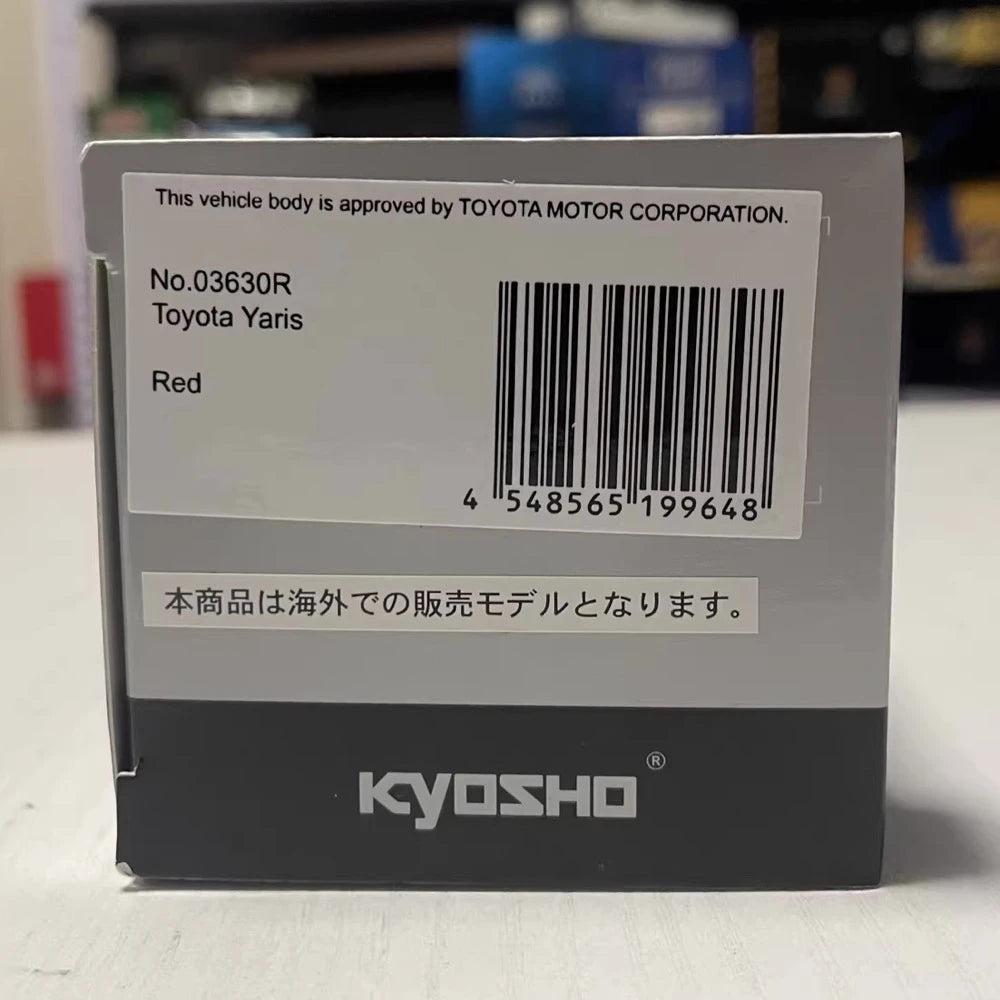 [Kyosho] 1:43 Toyota 2010 Yaris XP130 Red Model Car Die-Cast