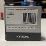 [Kyosho] 1:43 Toyota 2010 Yaris XP130 Red Model Car Die-Cast