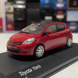 [Kyosho] 1:43 Toyota 2010 Yaris XP130 Red Model Car Die-Cast