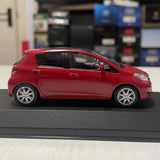 [Kyosho] 1:43 Toyota 2010 Yaris XP130 Red Model Car Die-Cast