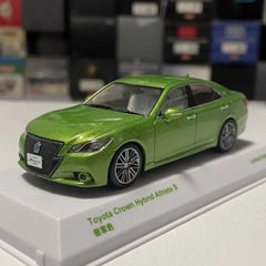 [Kyosho] 1:43 Toyota 2013 Crown Athlete Hybrid S Green Model Car Die-Cast
