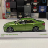 [Kyosho] 1:43 Toyota 2013 Crown Athlete Hybrid S Green Model Car Die-Cast