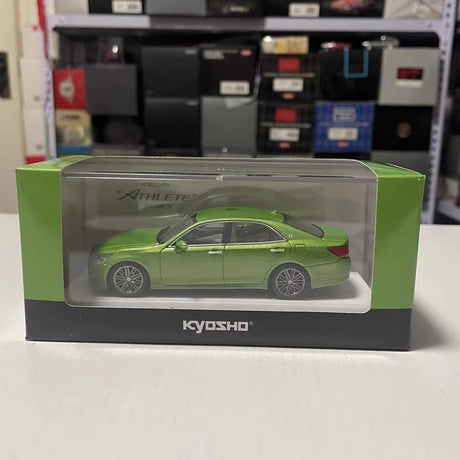 [Kyosho] 1:43 Toyota 2013 Crown Athlete Hybrid S Green Model Car Die-Cast