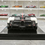 Kash Pagani 2009 Zonda Cinque Coupe White 1:18 – Resina modelo de colección