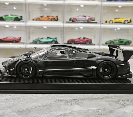 Kash Pagani 2009 Zonda R Lucidy Black 1:18 – Resina da collezione per modelli in resina