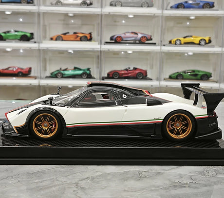 Kash Pagani 2009 Zonda R White 1:18 – Resina modello in resina collezionabile