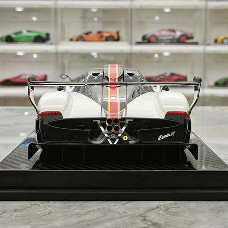Kash Pagani 2009 Zonda R White 1:18 – Resina modello in resina collezionabile