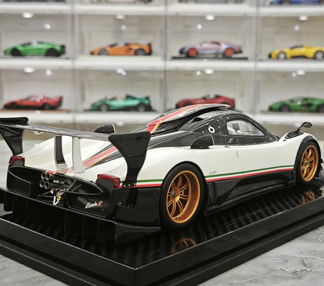 Kash Pagani 2009 Zonda R White 1:18 – Resina modello in resina collezionabile