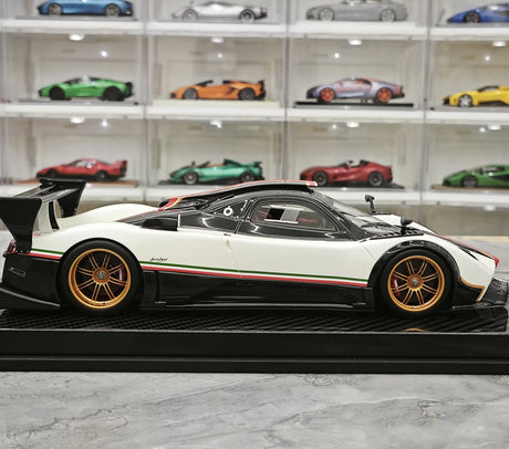 Kash Pagani 2009 Zonda R White 1:18 – Resina modello in resina collezionabile