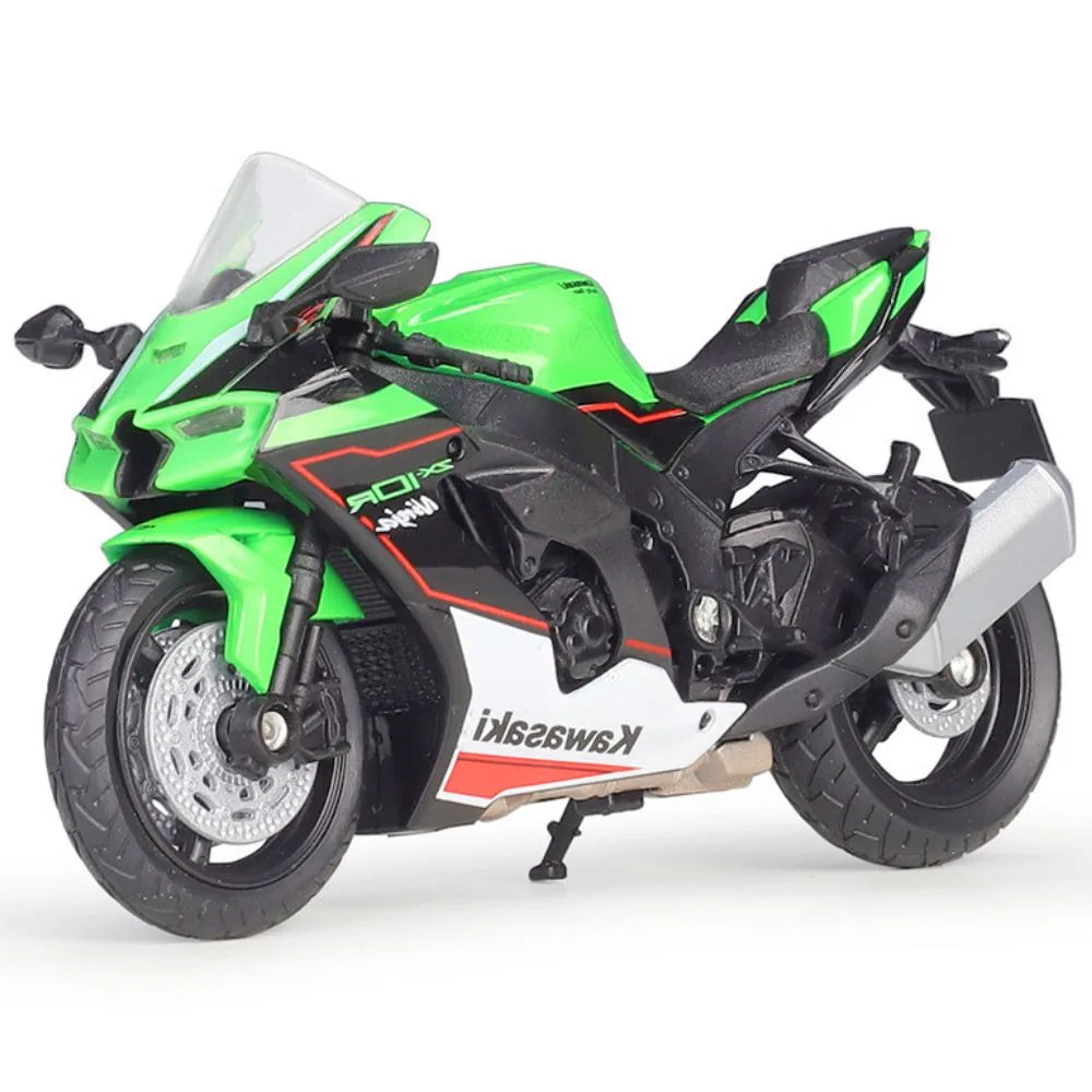 1:18 Kawasaki Ninja 2021 ZX-10R Motorcycle Model
