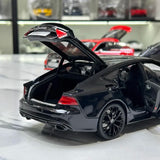 [KengFai] 1:18 Audi 2013 RS7 Sportback C7 Black Model Car Die-Cast