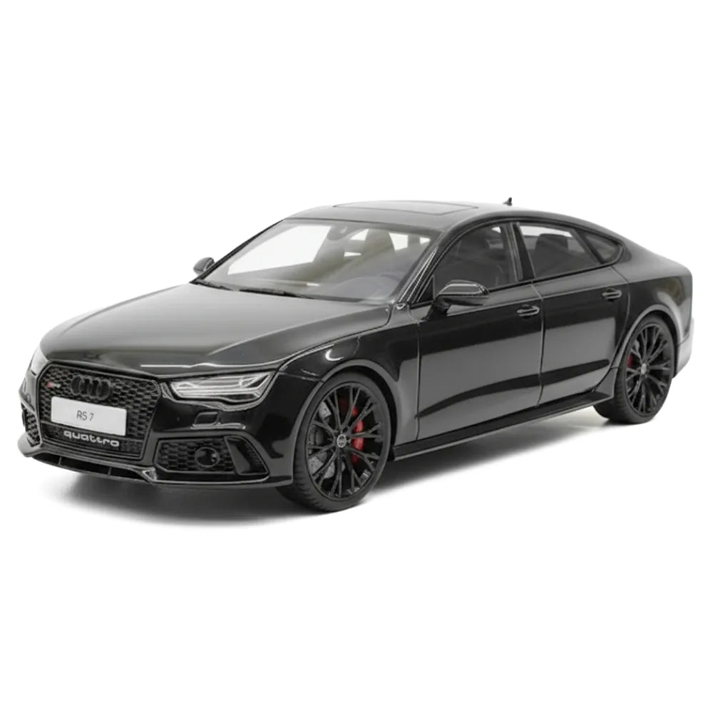 [KengFai] 1:18 Audi 2013 RS7 Sportback C7 Black Model Car Die-Cast