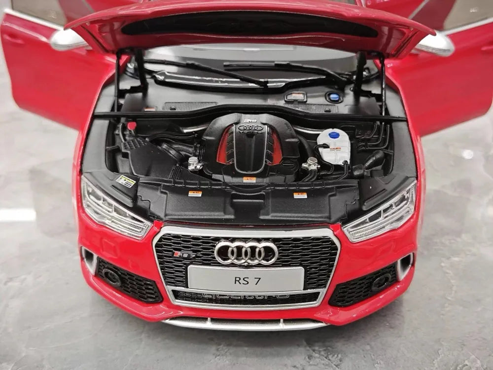 [KengFai] 1:18 Audi 2013 RS7 Sportback C7 Red Model Car Die-Cast