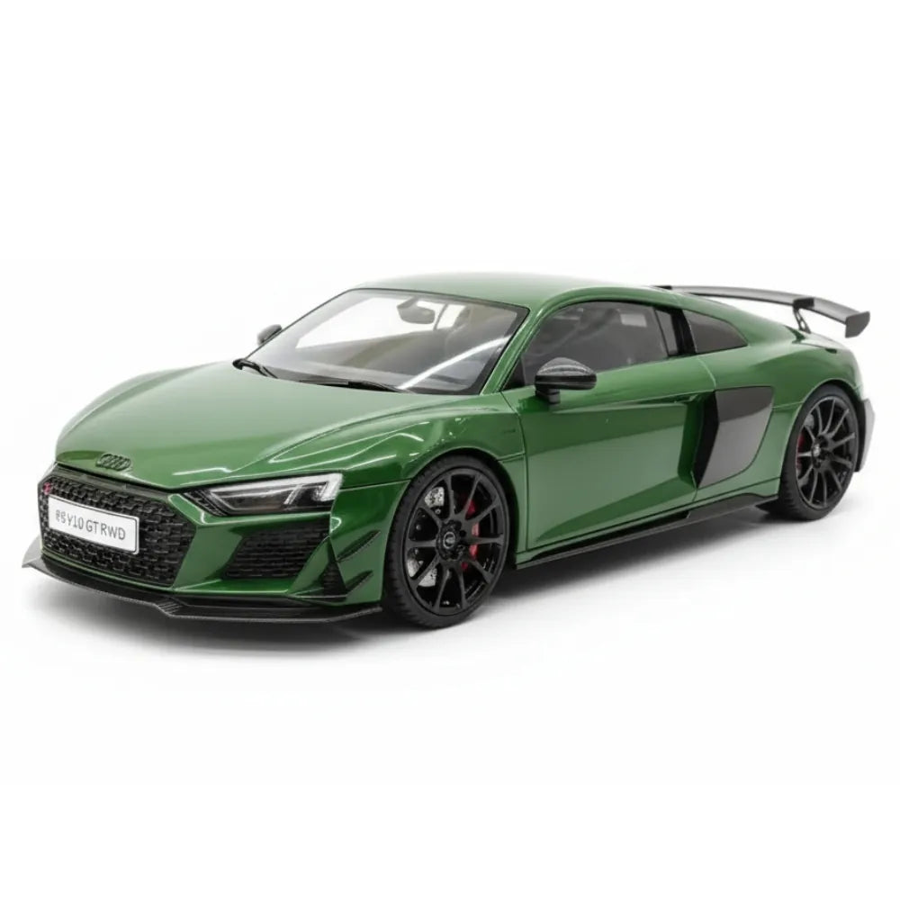 [KengFai] 1:18 Audi 2021 R8 GT RWD Green Model Car Die-Cast