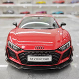 [KengFai] 1:18 Audi 2021 R8 GT RWD Red Model Car Die-Cast
