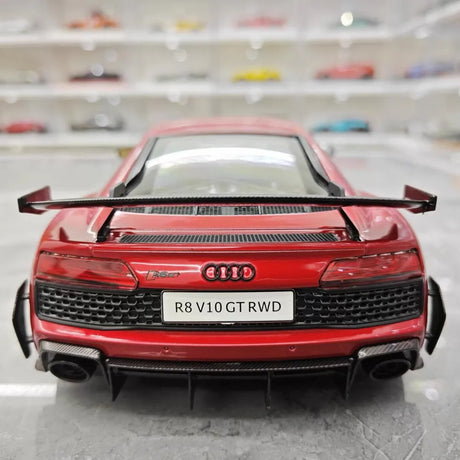 [KengFai] 1:18 Audi 2021 R8 GT RWD Red Model Car Die-Cast