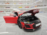 [KengFai] 1:18 Audi 2021 R8 GT RWD Red Model Car Die-Cast