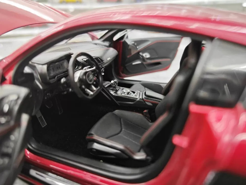 [KengFai] 1:18 Audi 2021 R8 GT RWD Red Model Car Die-Cast