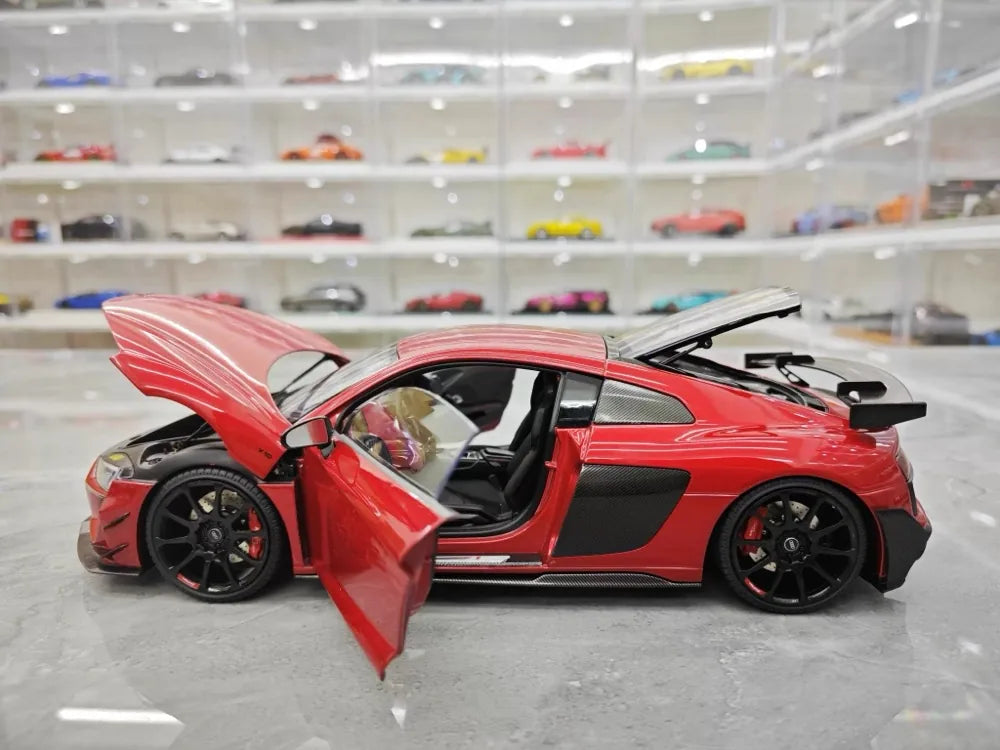 [KengFai] 1:18 Audi 2021 R8 GT RWD Red Model Car Die-Cast