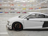 [KengFai] 1:18 Audi 2021 R8 GT RWD valkoinen pienoismalli Die-Cast