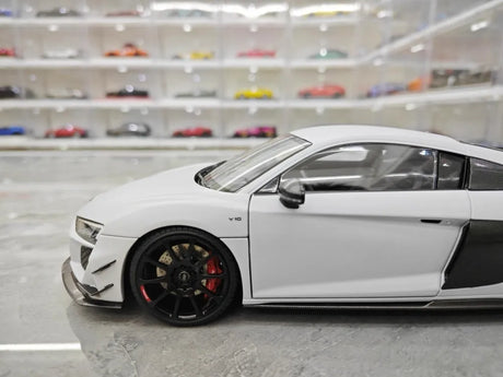 [KengFai] 1:18 Audi 2021 R8 GT RWD White Model Car Die-Cast