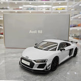 [KengFai] 1:18 Audi 2021 R8 GT RWD valkoinen pienoismalli Die-Cast
