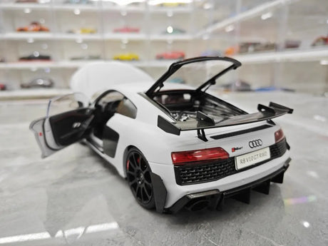 [KengFai] 1:18 Audi 2021 R8 GT RWD White Model Car Die-Cast