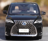 [KengFai] 1:18 Lexus 2020 LM 300h svart modellbil Die-Cast
