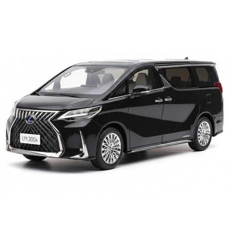 [KengFai] 1:18 Lexus 2020 LM 300h Black Model Car Die-Cast