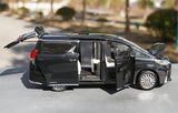 [KengFai] 1:18 Lexus 2020 LM 300h svart modellbil Die-Cast