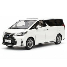 [KengFai] 1:18 Lexus 2020 LM 300h vit modellbil Die-Cast