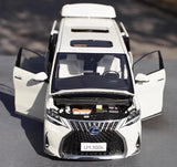 [KengFai] 1:18 Lexus 2020 LM 300h vit modellbil Die-Cast