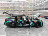 [Kiloworks] 1:18 Audi 2021 RS6 Avant C8 HKS Model Car Die-Cast