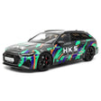 [Kiloworks] 1:18 Audi 2021 RS6 Avant C8 HKS Model Car Die-Cast