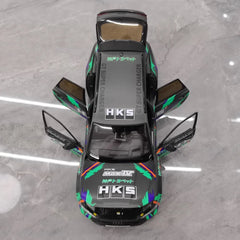 [Kiloworks] 1:18 Audi 2021 RS6 Avant C8 HKS Model Car Die-Cast
