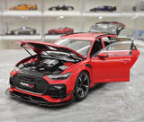 [Kiloworks] 1:18 Audi 2021 RS6 Avant DarwinPRO Red Model Car Die-Cast