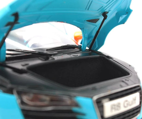 [Kyosho] 1:18 Audi 2009 R8 V10 Gulf modelauto Die-Cast
