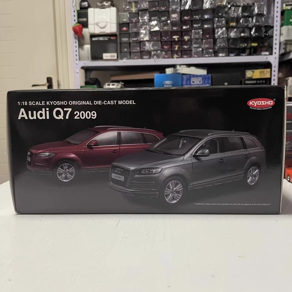 [Kyosho] 1:18 Audi 2010 Q7 Gray Model Car Die-Cast
