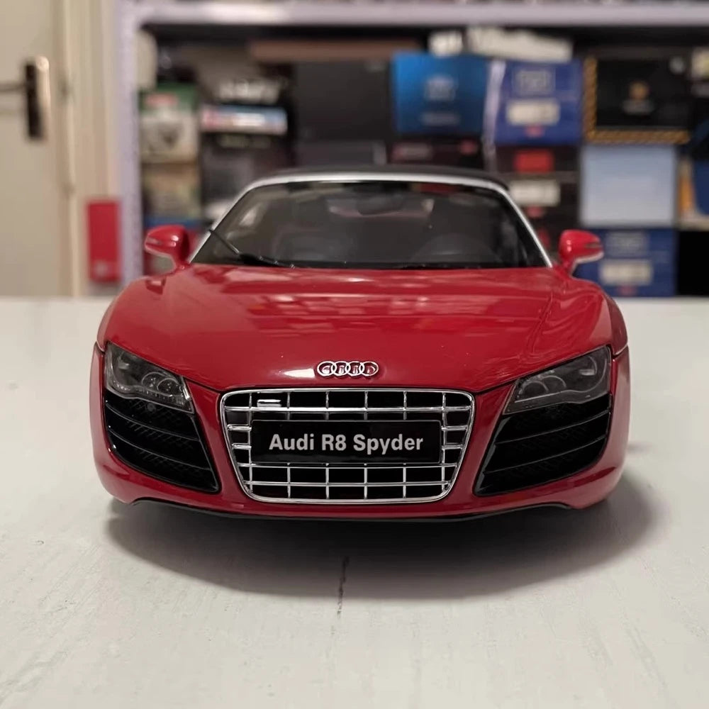 [Kyosho] 1:18 Audi 2010 R8 Spyder V10 Red Model Car Die-Cast