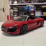 [Kyosho] 1:18 Audi 2010 R8 Spyder V10 Red Model Car Die-Cast