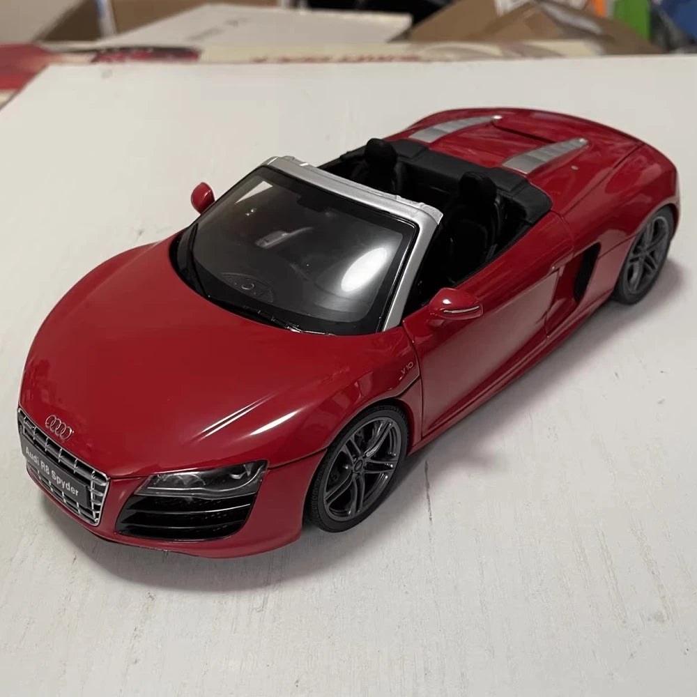 [Kyosho] 1:18 Audi 2010 R8 Spyder V10 Red Model Car Die-Cast