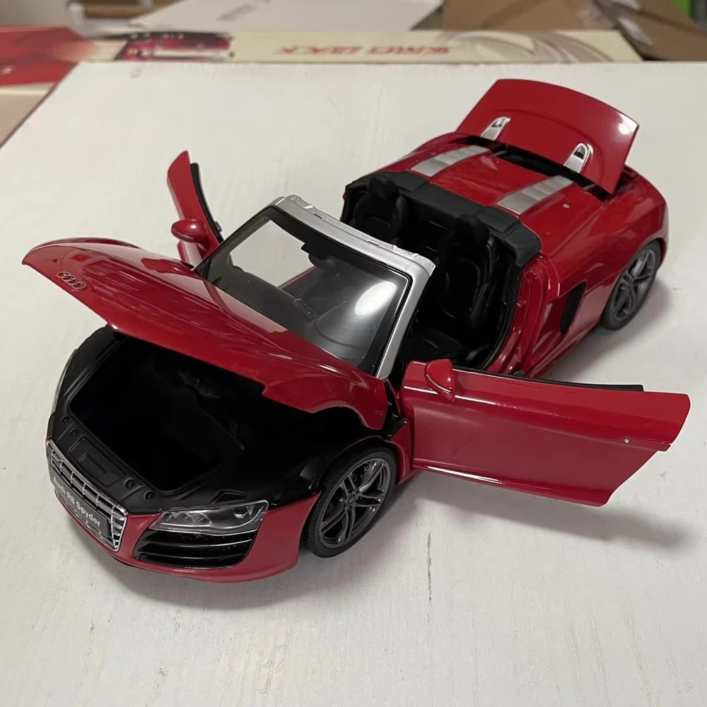 [Kyosho] 1:18 Audi 2010 R8 Spyder V10 Red Model Car Die-Cast