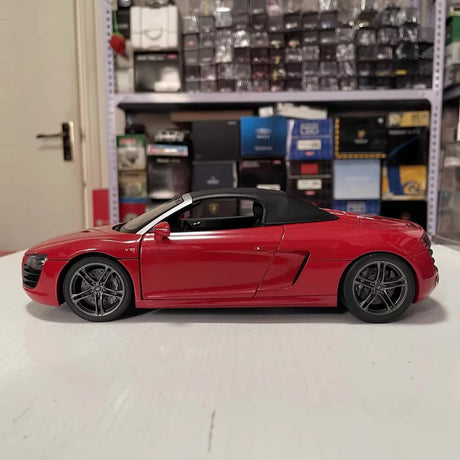 [Kyosho] 1:18 Audi 2010 R8 Spyder V10 rood modelauto Die-Cast