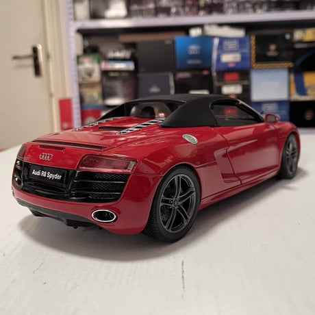[Kyosho] 1:18 Audi 2010 R8 Spyder V10 rood modelauto Die-Cast